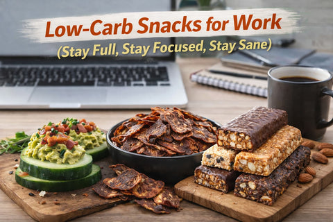 Low-Carb Snacks for Work (Stay Full, Stay Focused, Stay Sane)