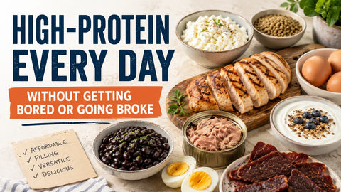 How to Eat High-Protein Every Day Without Getting Bored or Going Broke