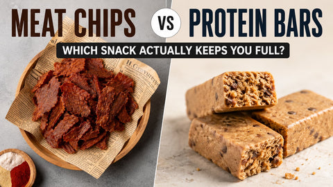 Meat Chips vs Protein Bars: Which Snack Actually Keeps You Full?
