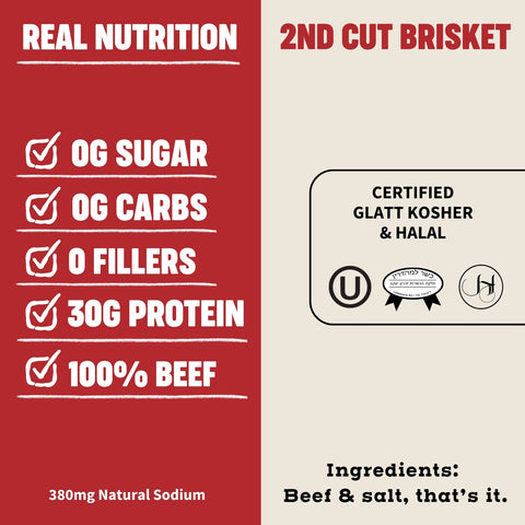 2ND CUT BRISKET (2 oz)