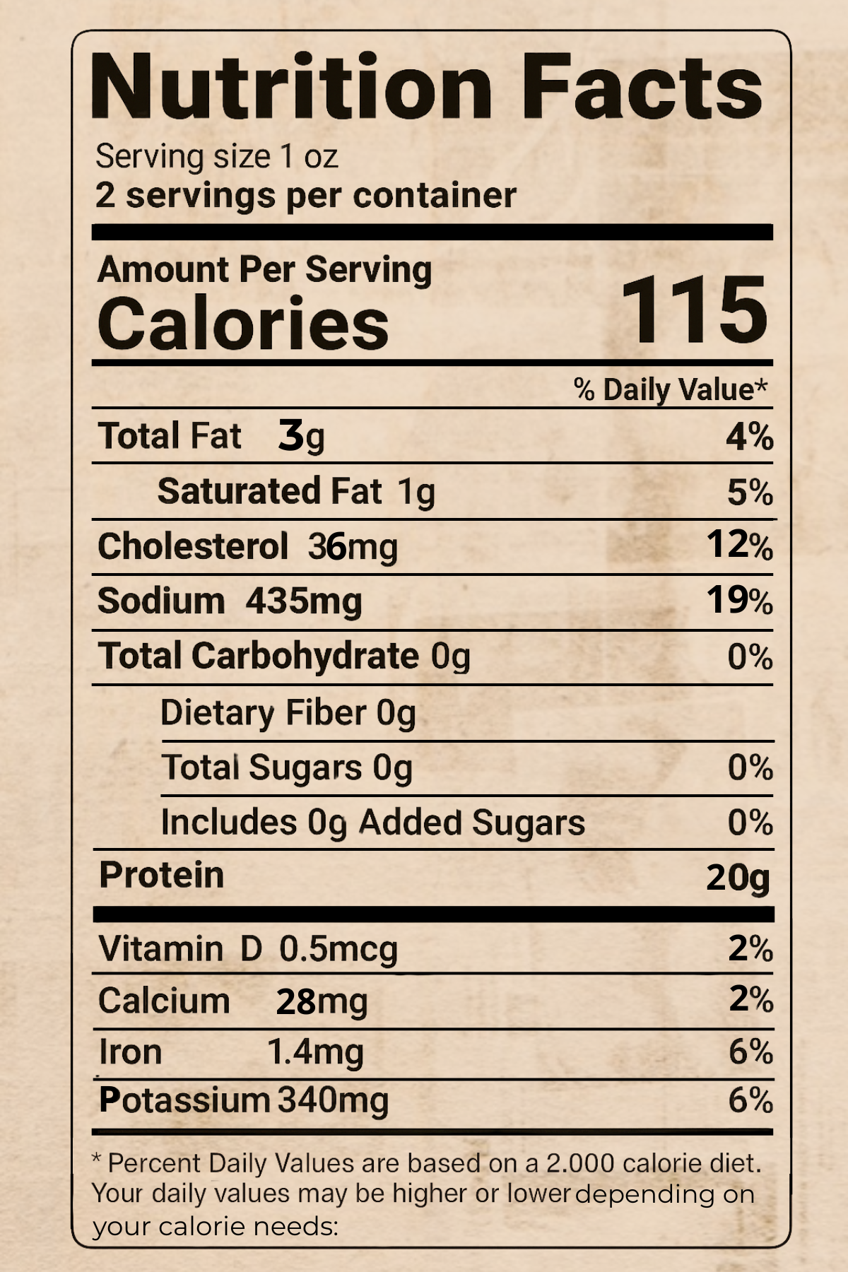 Nutrition Facts